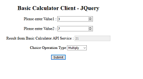 basic calculator asp.net core